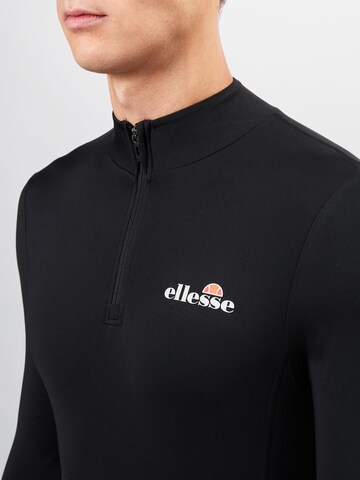 ELLESSE Regular fit Λειτουργικό μπλουζάκι 'Sofira' σε μαύρο