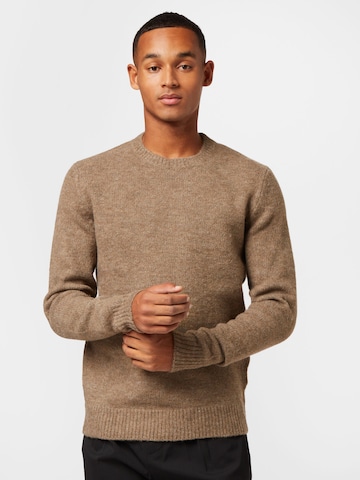 Only & Sons Пуловер 'PATRICK' в сиво: отпред