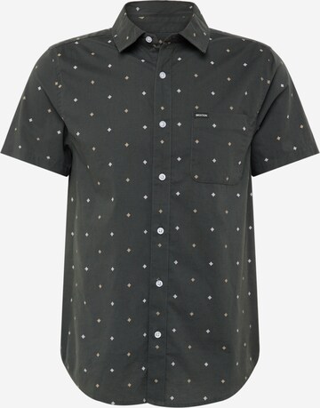 Coupe regular Chemise 'CHARTER' Brixton en noir : devant