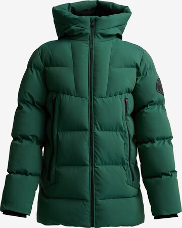 Zavetti Canada Winter parka in Green: front