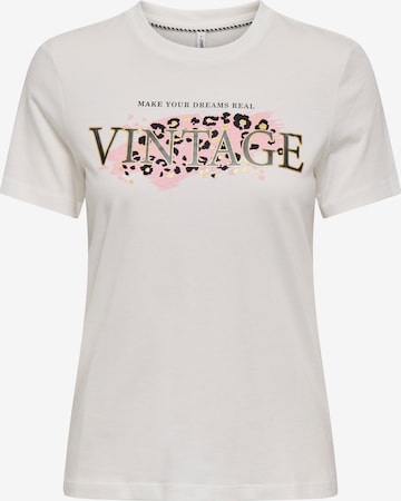 Only PetiteMajica 'ONLFREEZE' - bijela boja: prednji dio