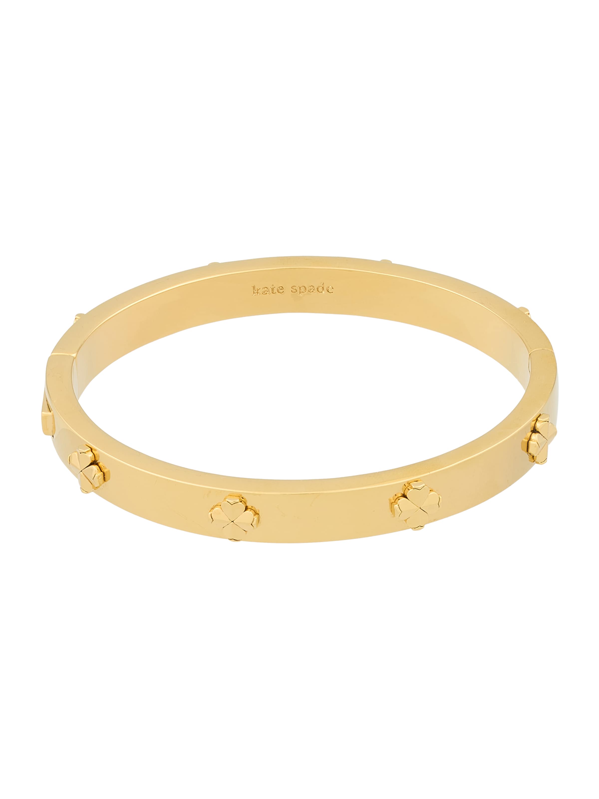 Bracelet Kate Spade en or : devant