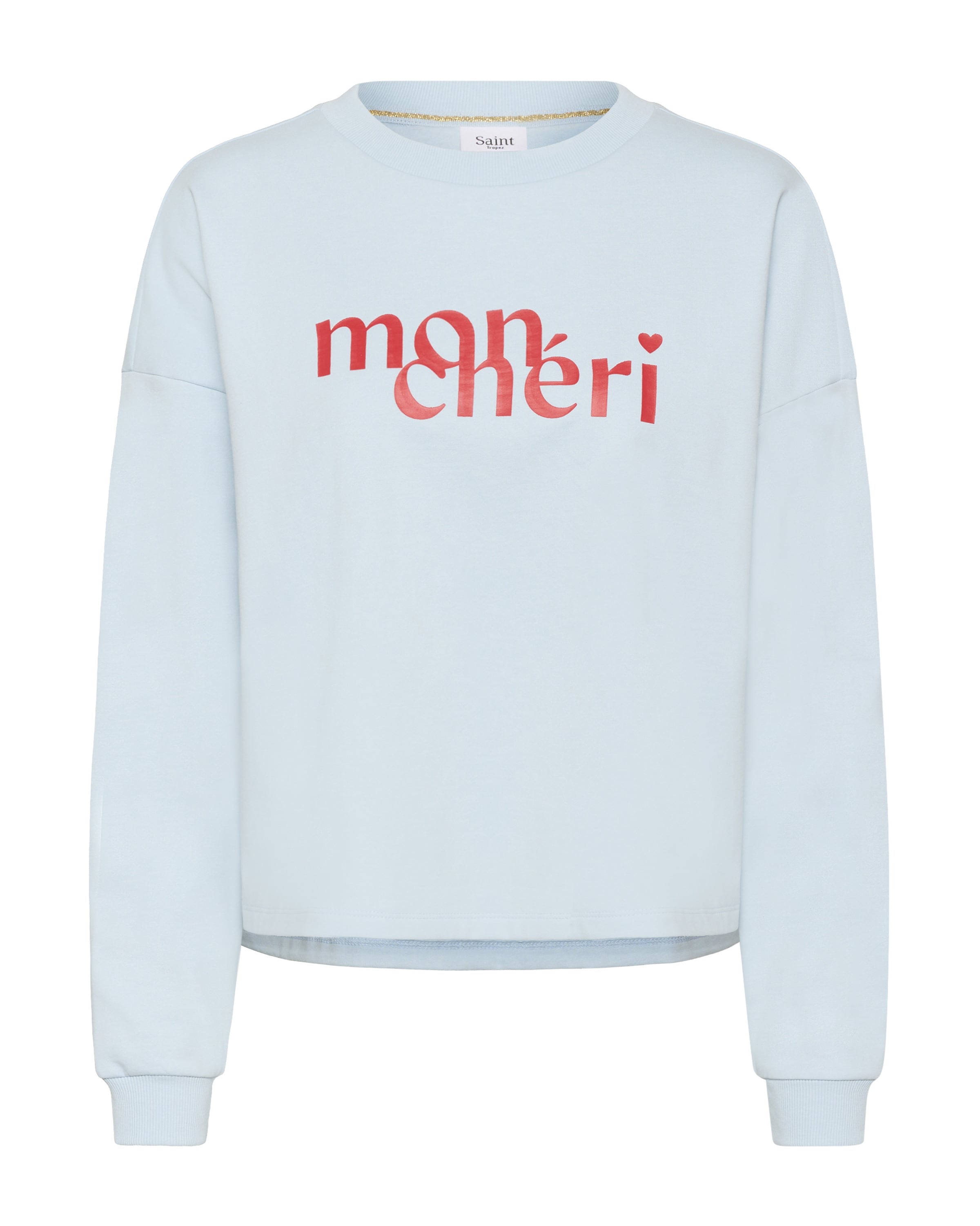 SAINT TROPEZ Sweatshirt 'PegrinaSZ' i blå: forside