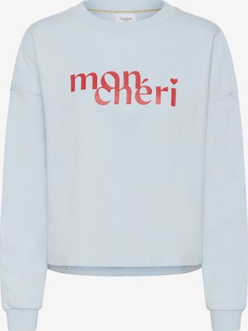 SAINT TROPEZ Sweatshirt 'PegrinaSZ' i blå: forside