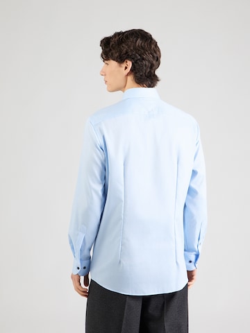 mėlyna OLYMP Standartinis modelis Dalykinio stiliaus marškiniai