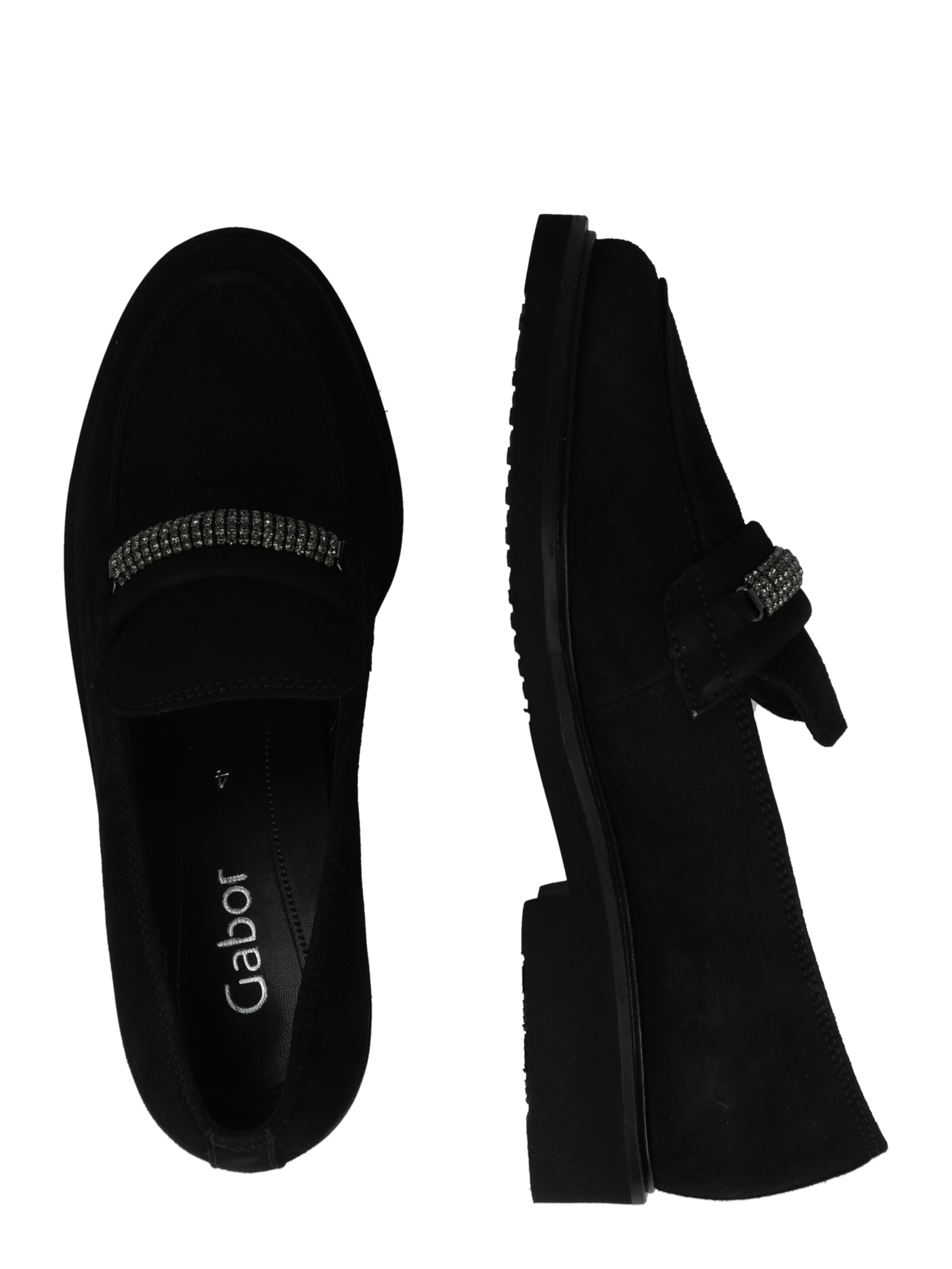 GABOR Slipper in Schwarz