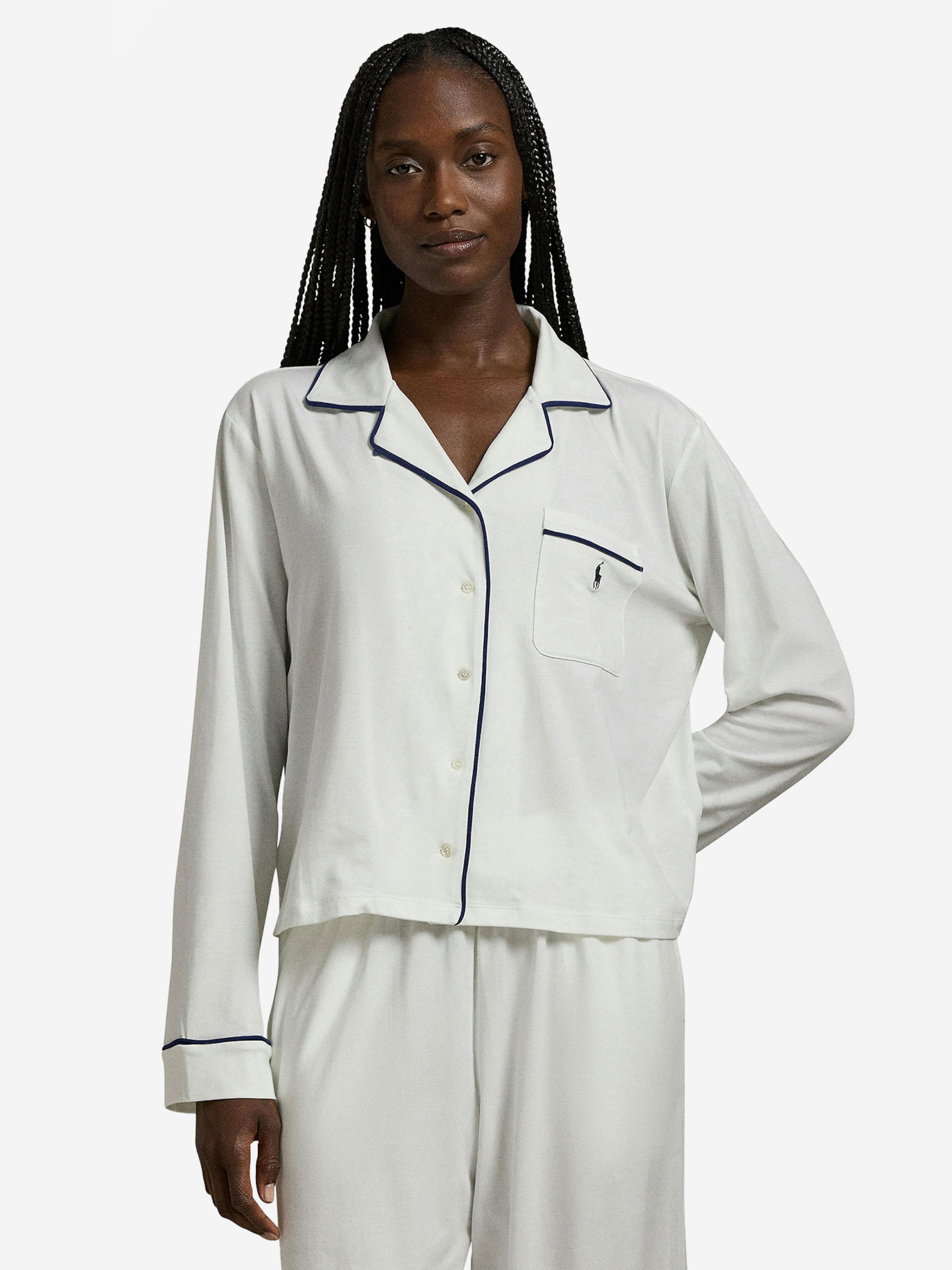Pyjama ' Polo Essentials ' Polo Ralph Lauren en blanc