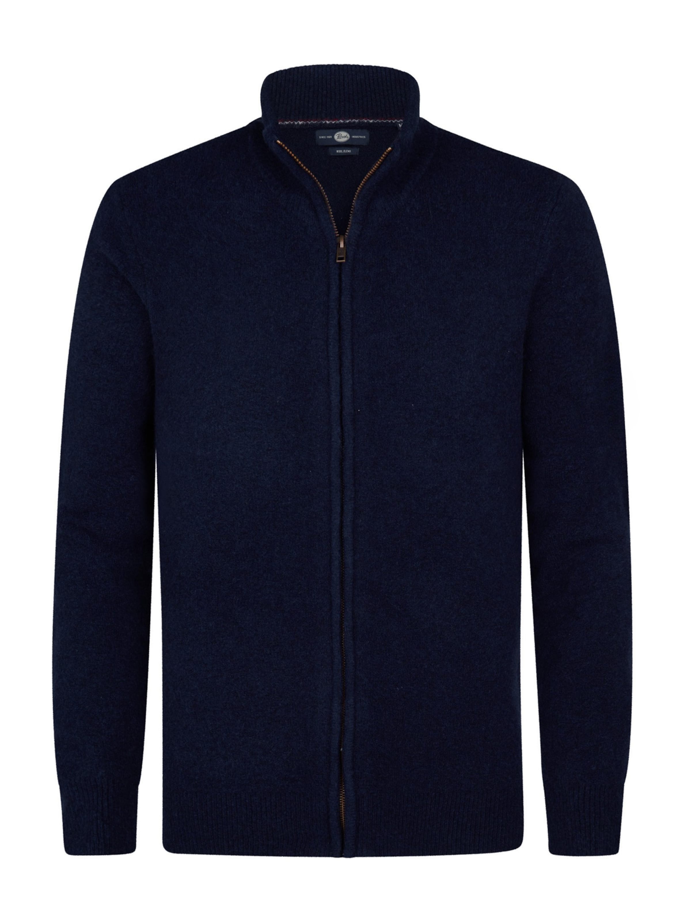 mėlyna Petrol Industries Kardiganas: priekis