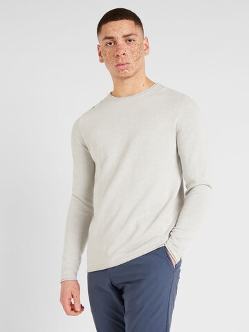 QS Pullover i grå: forside