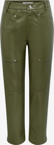 ONLY Regular Broek 'Larson' in Groen: voorkant