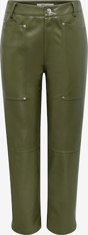 ONLY Regular Pants 'Larson' in Green: front