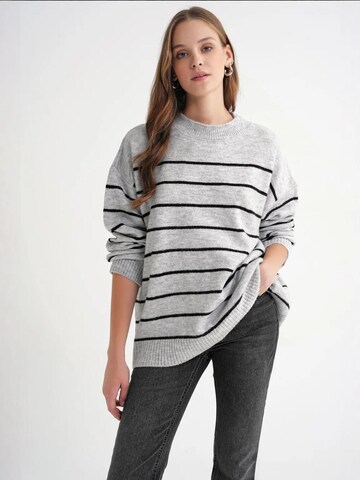 Pull-over oversize MixRay en gris