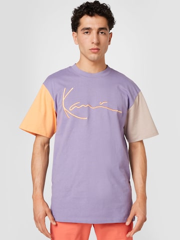 Karl Kani Shirt in Purple: front