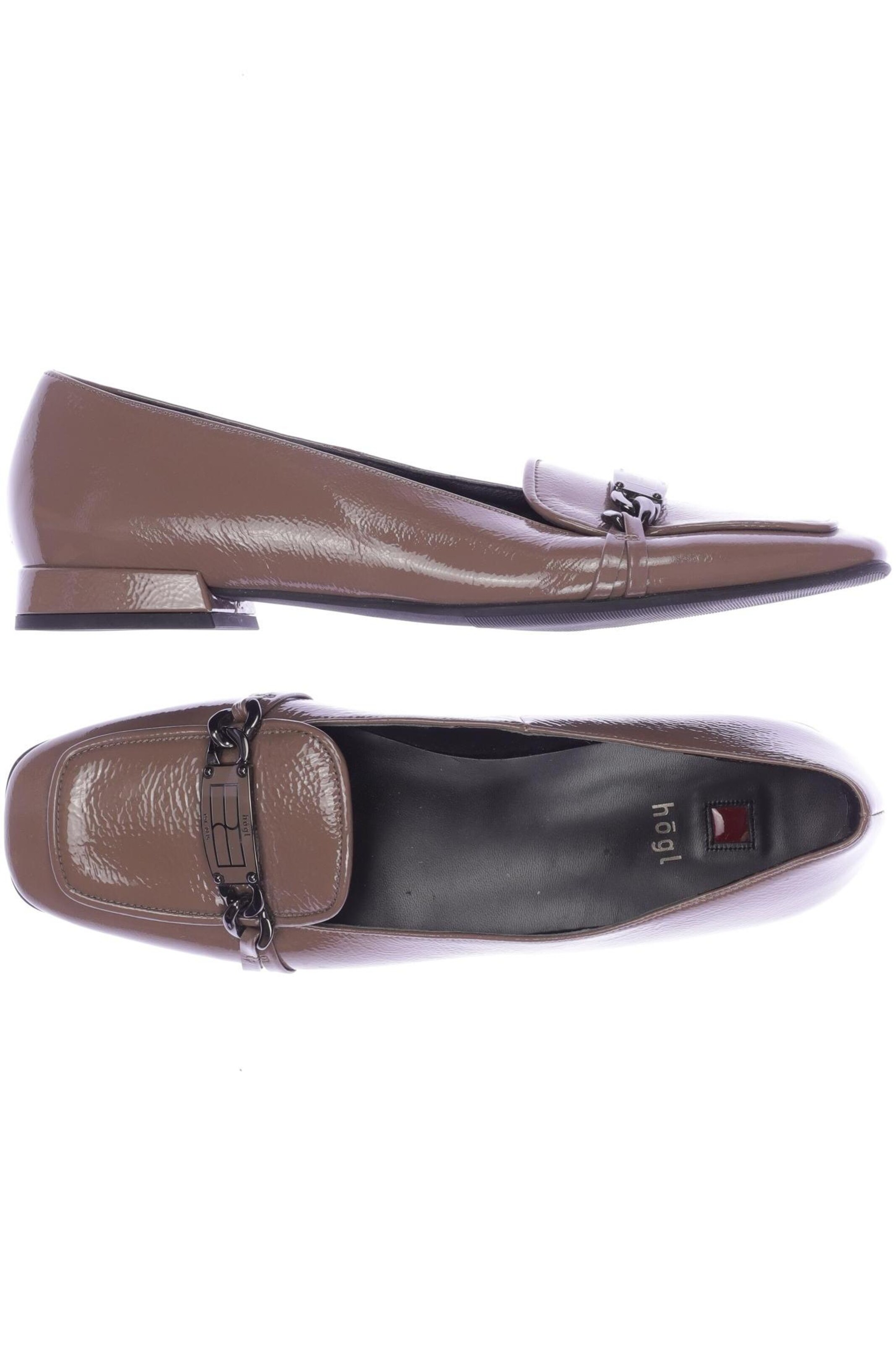 Högl Flats & Loafers in 39,5 in Brown: front