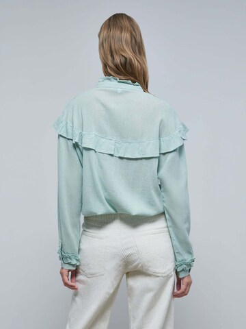 Scalpers Blouse in Blauw