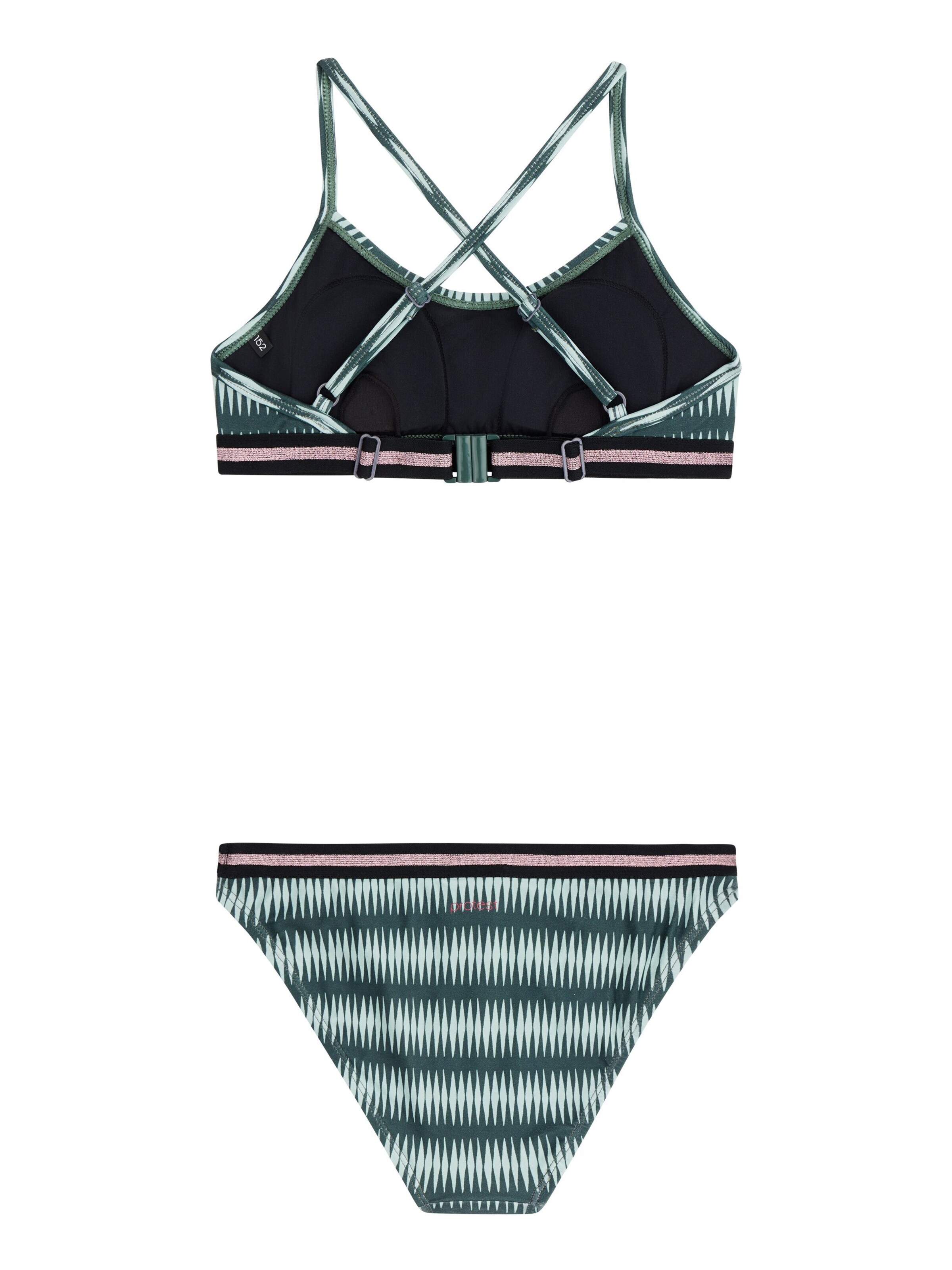 PROTEST Bikini 'PRTENJOY JR' in Green