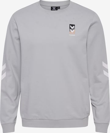 Hummel Athletic Sweatshirt in Grey: front