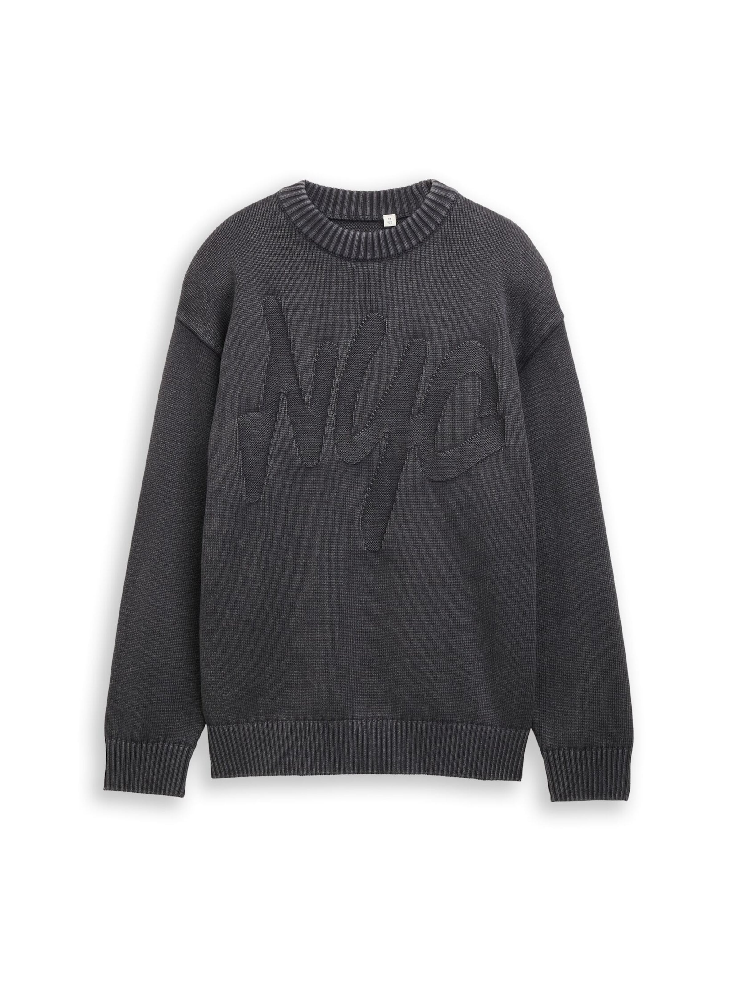 TOM TAILOR Pull-over en 152 en gris foncé, Vue avec produit