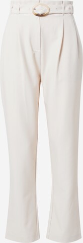 Guido Maria Kretschmer Women Pleat-Front Pants 'Monique' in White: front