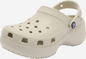 Crocs Clogs 'Classic' in Beige: voorkant