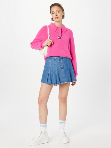 Pullover di Tommy Jeans in rosa