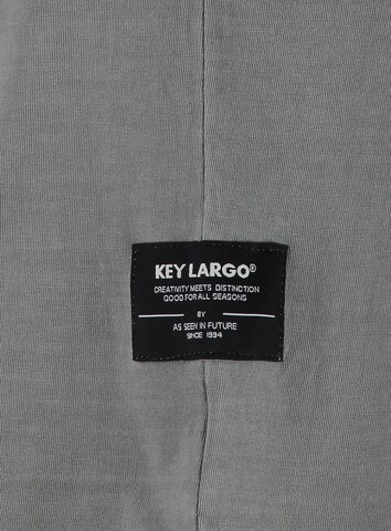 Key Largo Tričko – šedá