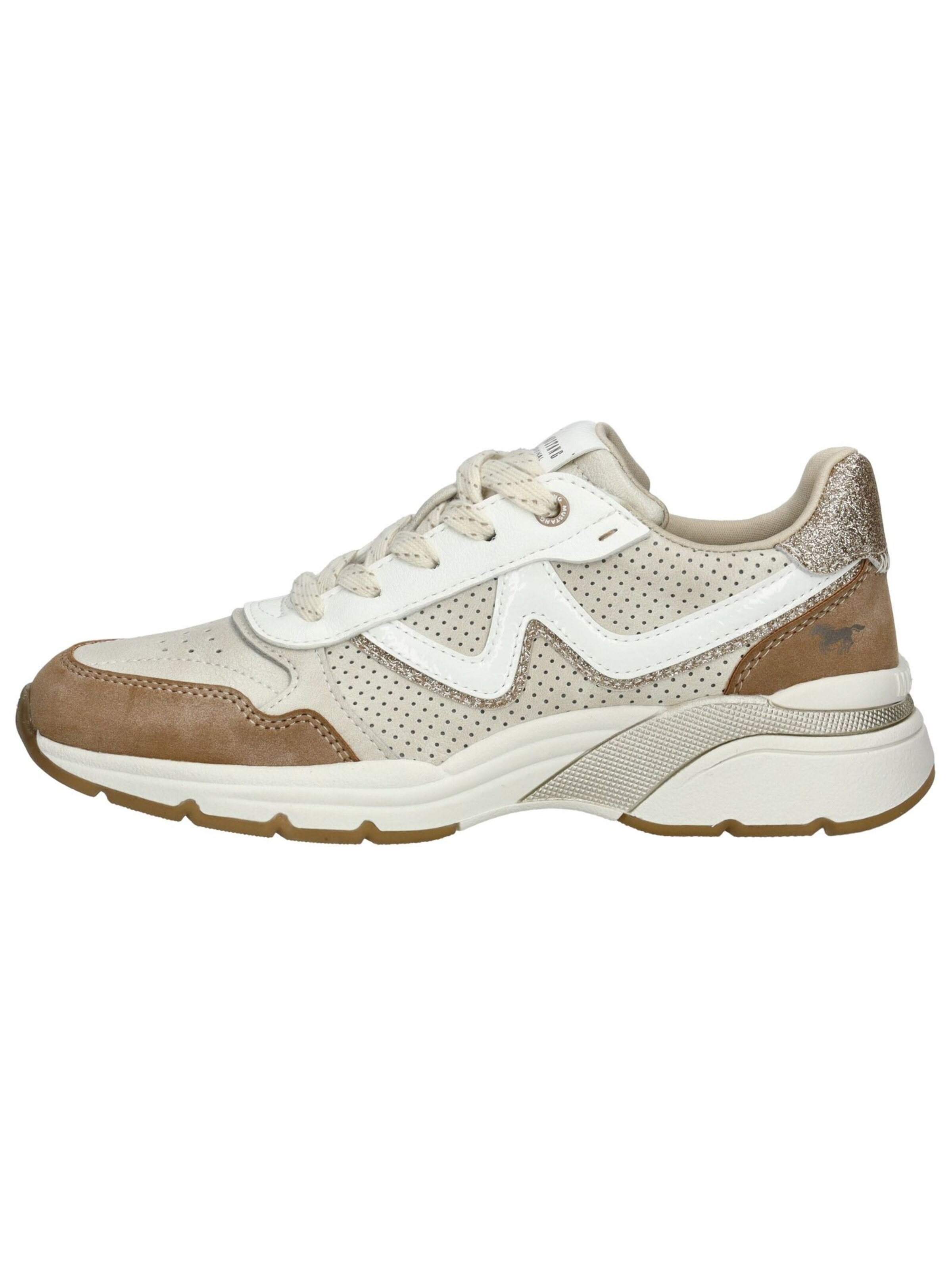 Sneaker bassa di MUSTANG in beige