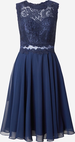 mascara Cocktail dress in Blue: front