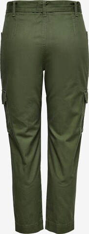 Regular Pantalon cargo 'Caja' ONLY en vert