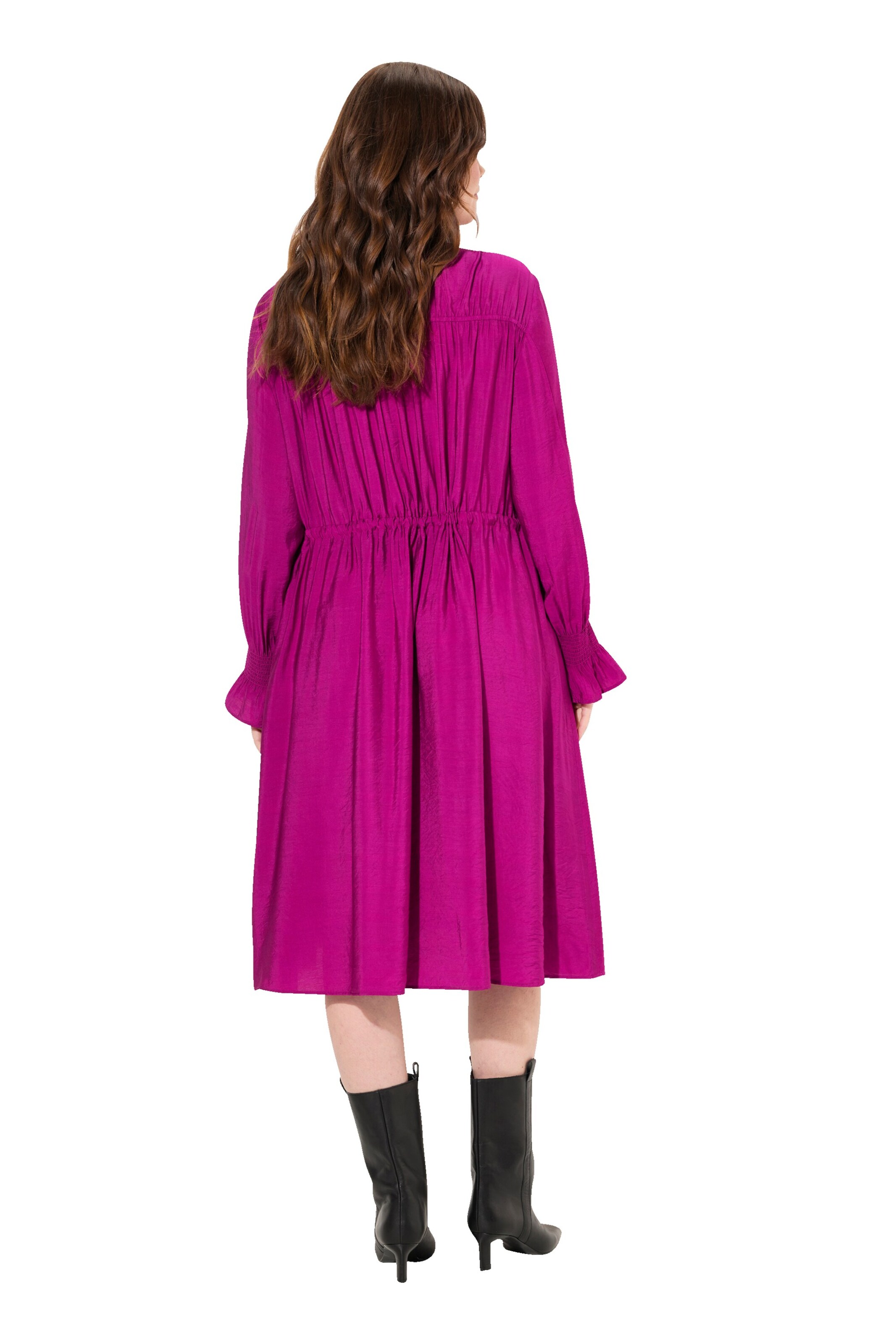 Ulla Popken Blusenkleid in Pink