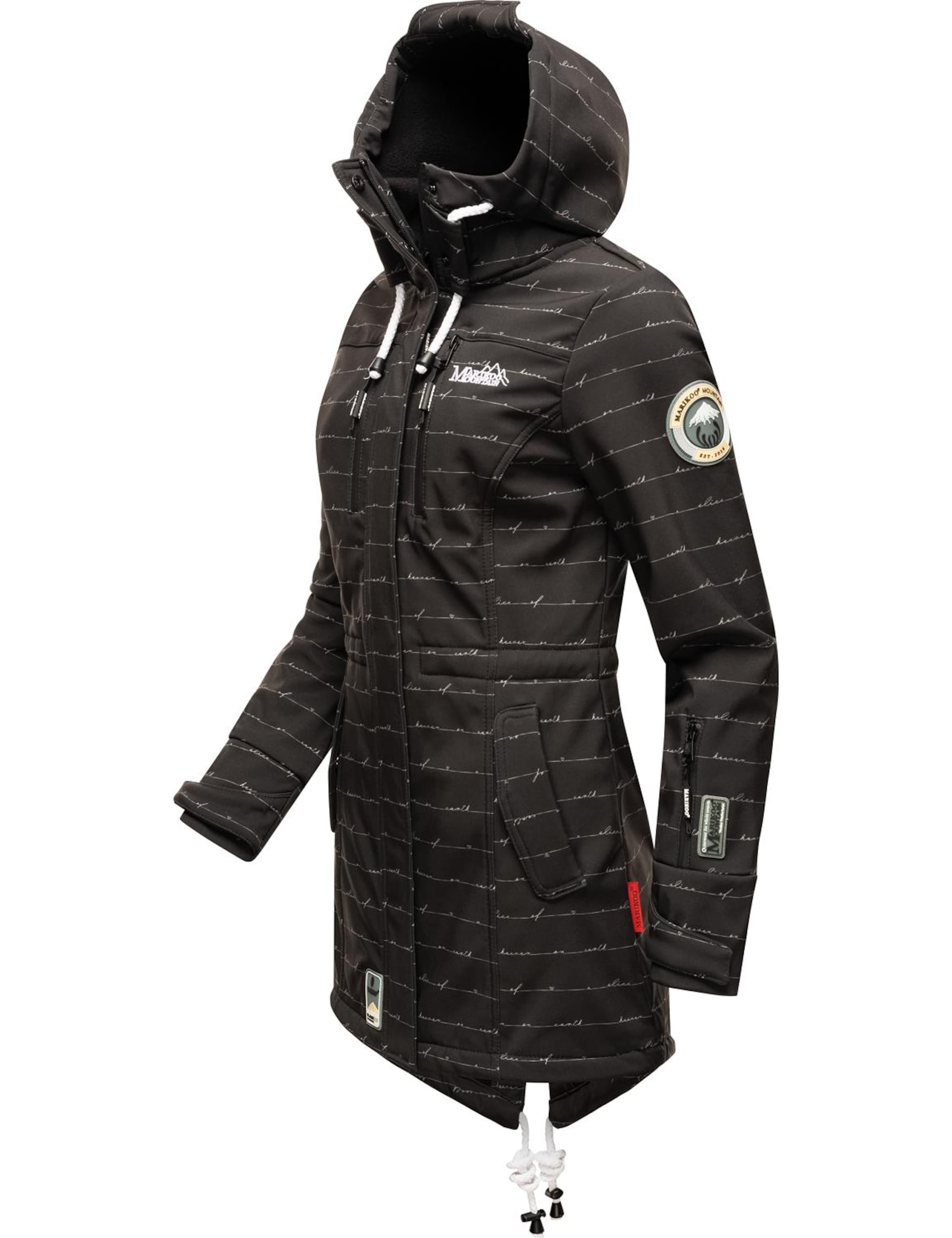 MARIKOO Funktionskappa 'Zimtzicke' i svart