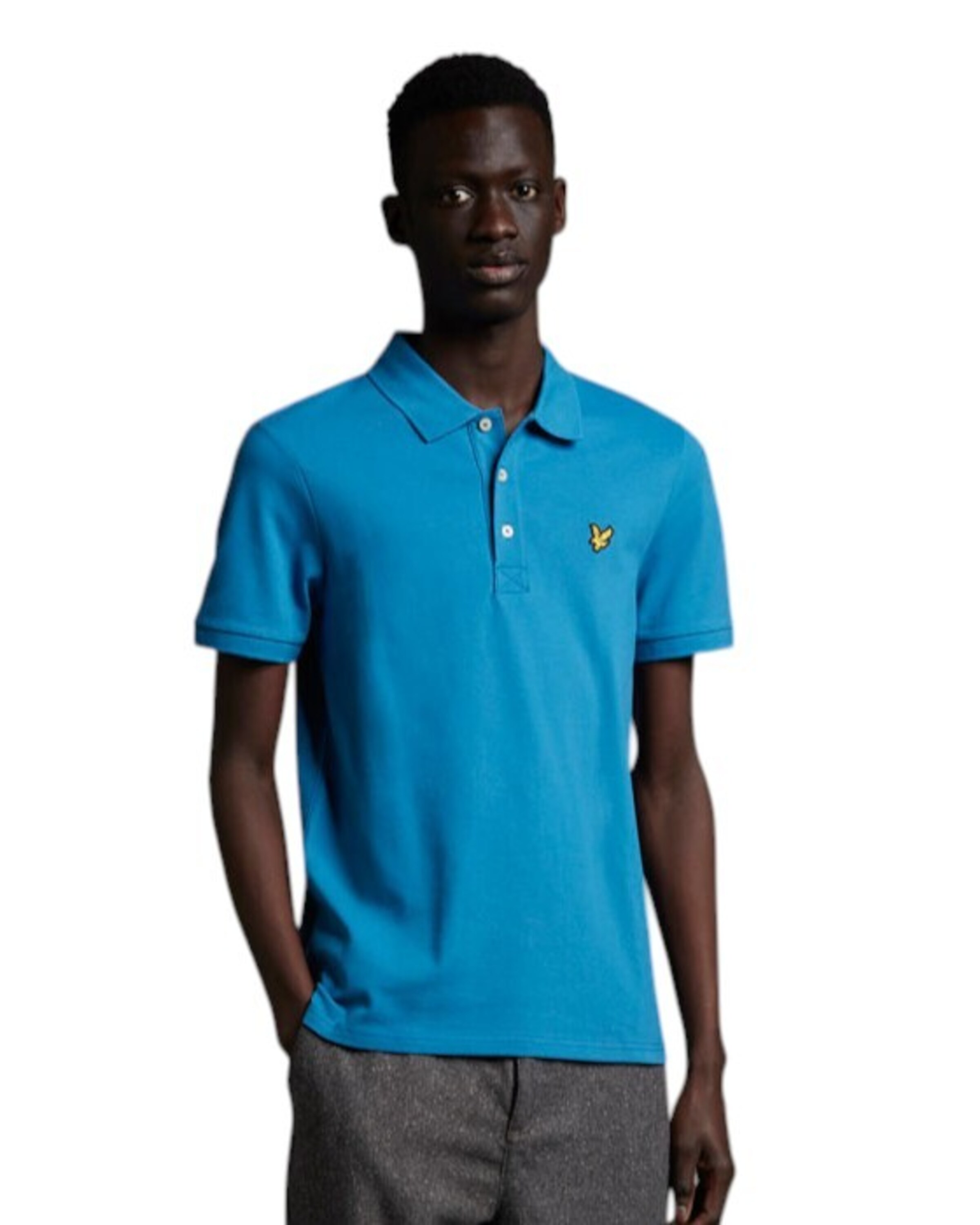 T-Shirt Lyle & Scott en bleu : devant