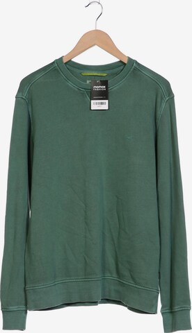 CAMEL ACTIVE Sweatshirt & Zip-Up Hoodie in M in Green: front