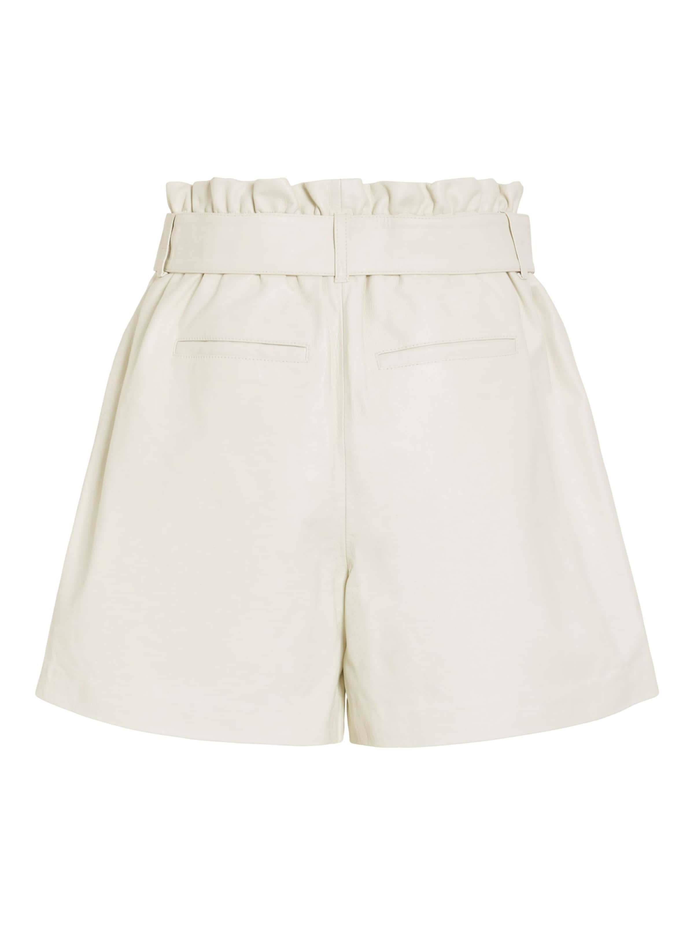 ROUGE EDIT regular Bukser 'Carly' i hvid