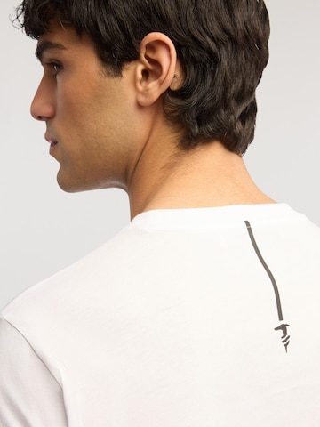 Trussardi - Camiseta de fútbol en blanco