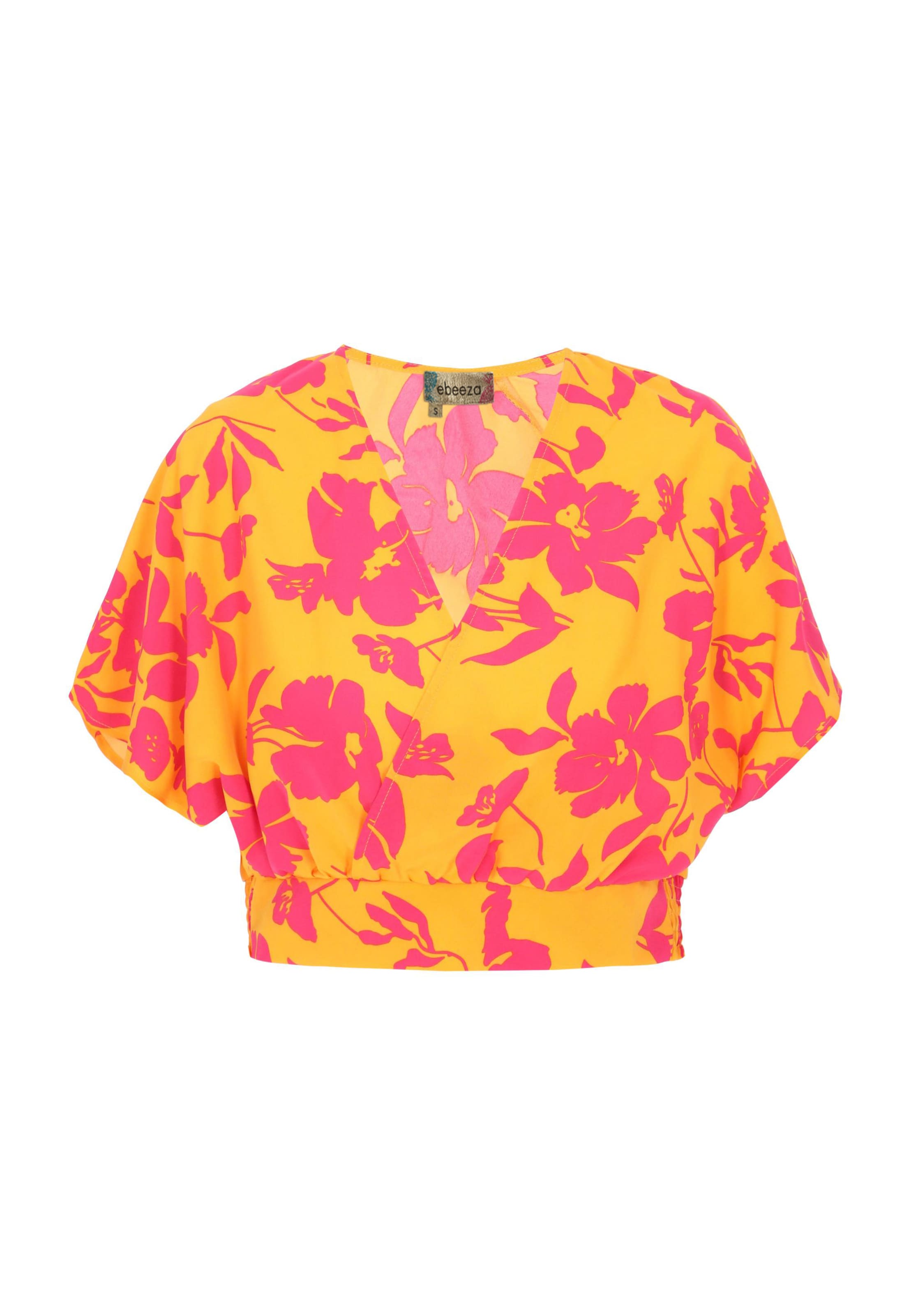 ebeeza Bluse 'Fashion Look' i gul: forside