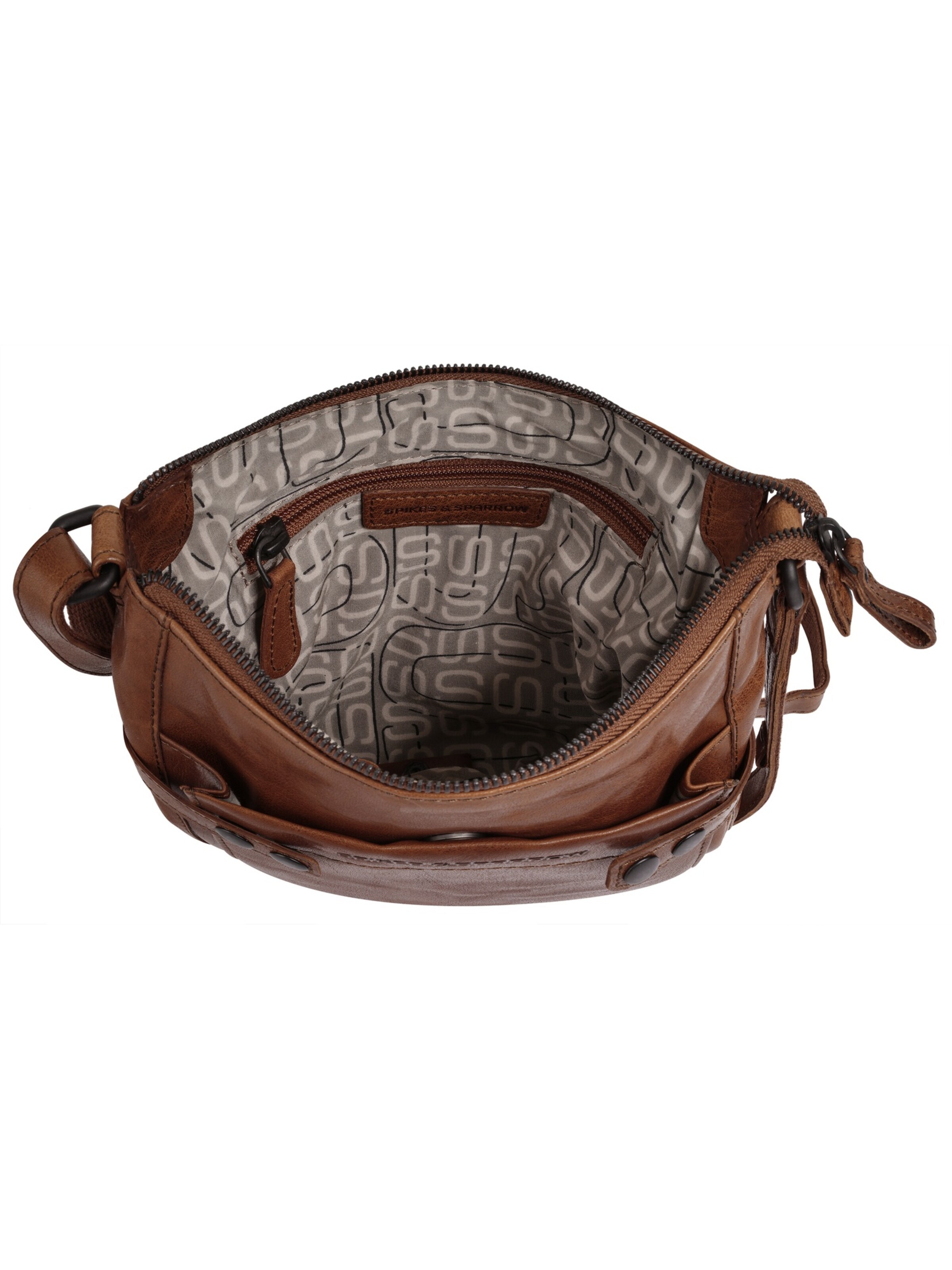 Spikes & Sparrow Crossbody bag in Brown