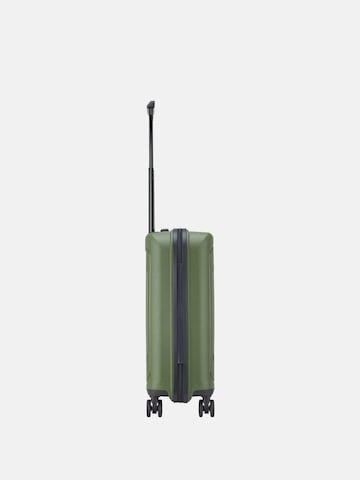 MODO by Roncato Wózek 'RONCATO TROLLEY CABINA 4R 55/20CM NOXA Valigie e Trolley' w kolorze zielony
