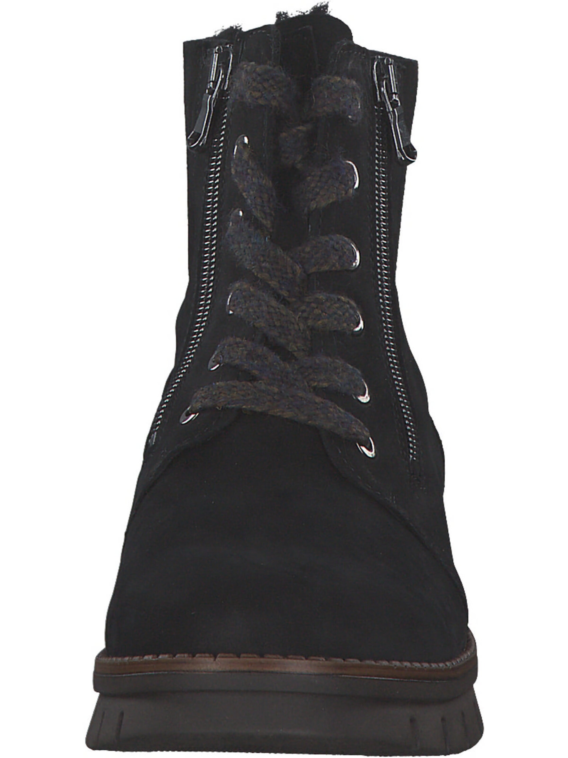 WALDLÄUFER Schnürstiefel 'Xara' in Schwarz