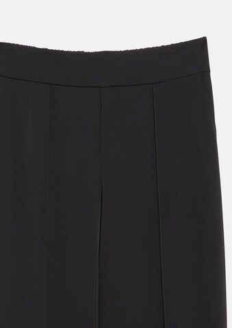 COMMA Wide leg Trousers in Black