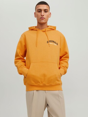 JACK & JONES Sweatshirt i orange: forside