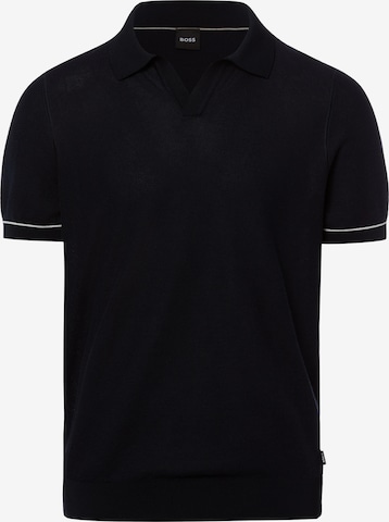 T-Shirt 'Narciso' BOSS en bleu : devant