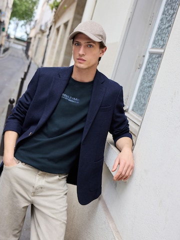 Coupe regular Veste de costume 'Nova Fides' Next en bleu