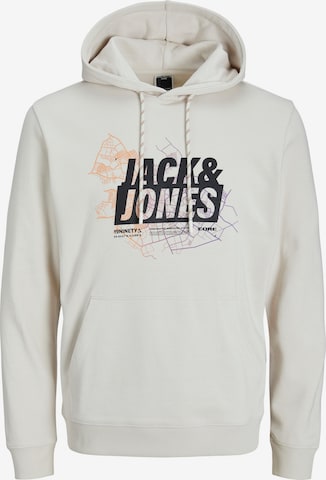 JACK & JONES Sweatshirt in Grijs: voorkant