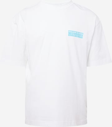 Calvin Klein Jeans - Camiseta en blanco: frente