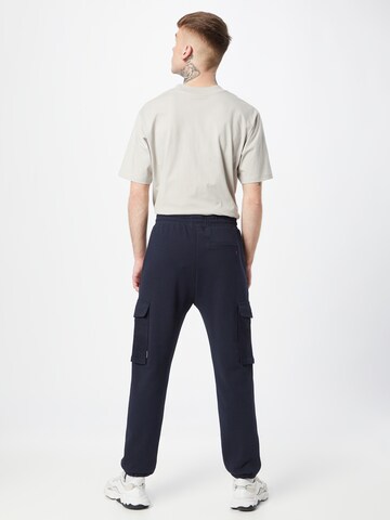 SCOTCH & SODA Tapered Cargobroek in Blauw