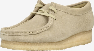 Scarpa stringata di CLARKS in beige: frontale