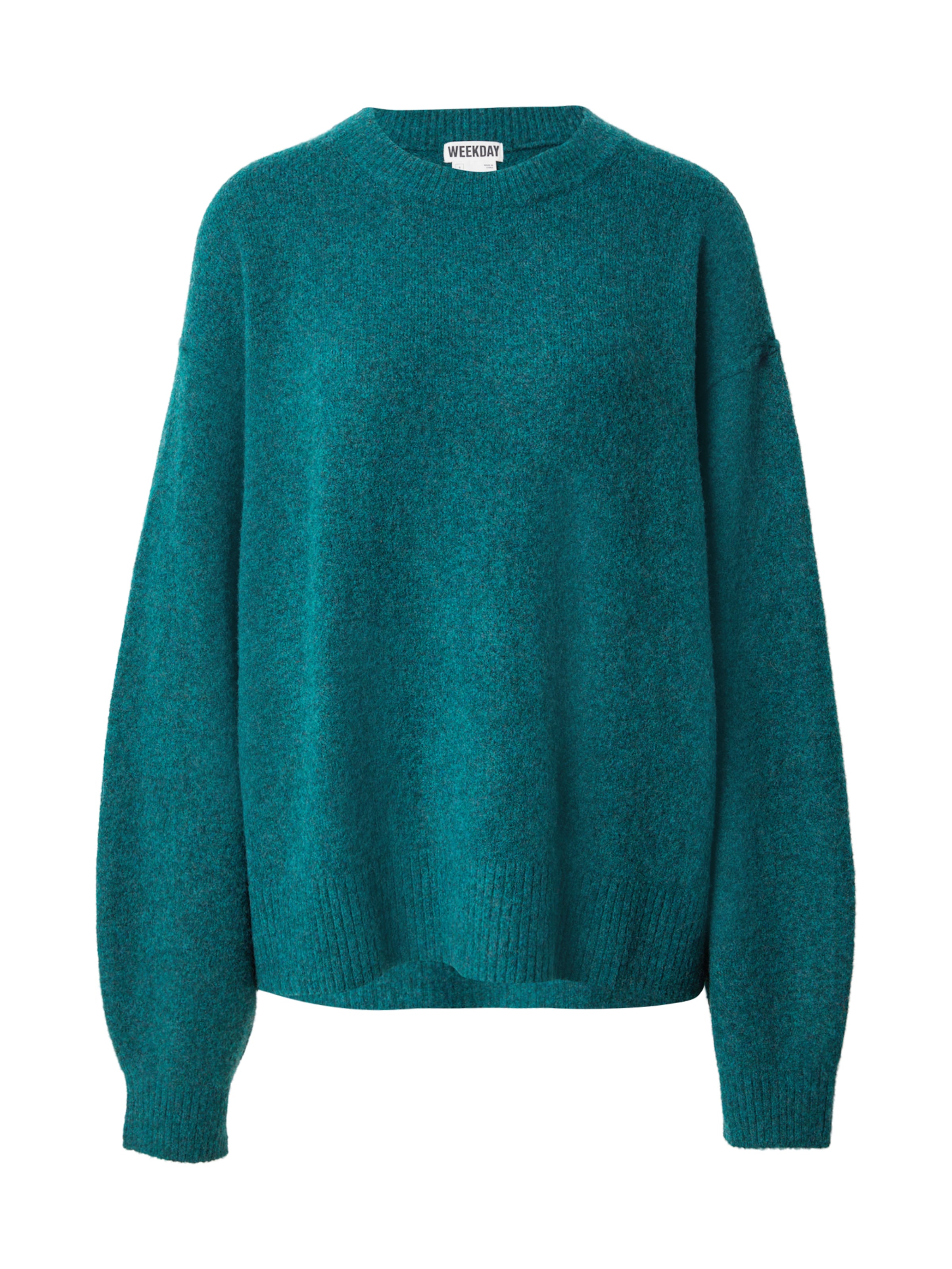 žalia WEEKDAY Megztinis &#x27;Funda&#x27;: priekis