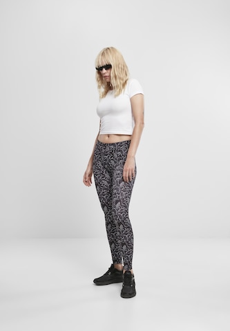 Urban Classics - Skinny Leggings em preto