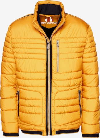 NEW CANADIAN Performance Jacket in Yellow: front